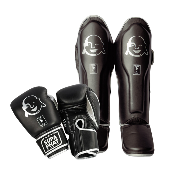 THE SENTINEL SET - GLOVES (12oz) & SHIN GUARDS