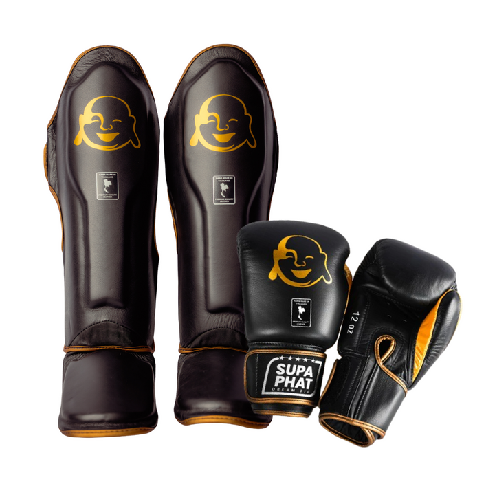 THE SENTINEL SET - GLOVES (12oz) & SHIN GUARDS