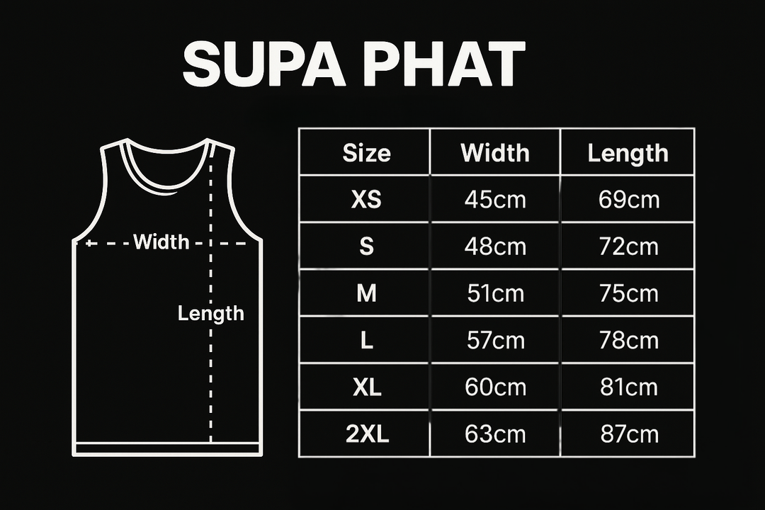 SUPA PHAT PISTOL SINGLET