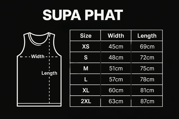 SUPA PHAT PISTOL SINGLET